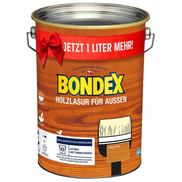 Bondex Holzlasur für Außen Oregon Pine 5l